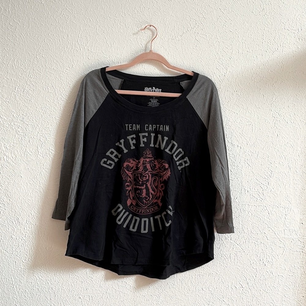 Harry Potter Quidditch tee from Torrid size 0x 0 black grey